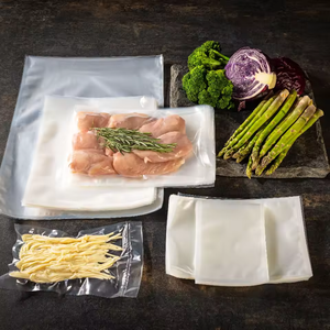 Biểu Tượng Tùy Chỉnh Pet Pe Túi Chân Không Mịn Kín Hút Không Khí Nén Cho Tươi Giữ Gối Hình Gạo Khô Thực Phẩm Đóng Gói - Product Image 6