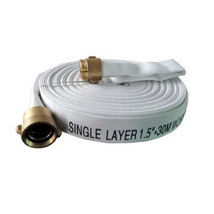 Certificated Factory 3.5'' Inch 290psi Anti Freeze Fire Hose With Brass Couplings