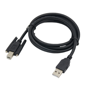 <b>Usb</b> 2.0 <b>Printer</b> Data <b>Cable</b> Black Copper Wire Injection Molding Interface For Secure Connection - Product Image 3