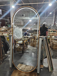 Ensemble de salon moderne et simple en cuir personnalisé, très demandé, avec chariot, fauteuil de barbier, miroir LED et lit de lavage pour salon de coiffure - Product Image 4