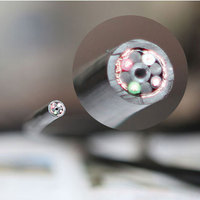 Câble de ventilation blindé de haute qualité 24AWG PUR pour capteur de niveau liquide sous-marin, 2, 4 ou 6 conducteurs, avec conduit d'air creux