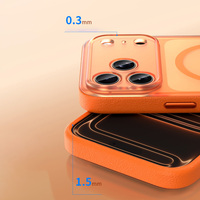 Coque de téléphone portable antichoc AI Button en TPU PC couleur unie antidérapante pour iPhone 18 17 Pro Max 16