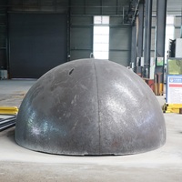 ASME Stainless Steel 1000mm Hemispherical Head Tank End, Dished End Cap for Boiler Pressure Vessel Bottom