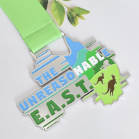 Médailles de compétition sportive personnalisées en émail souple pour Karaté, Volleyball, Marathon – Médailles de finisseur et de vainqueur avec logo personnalisé