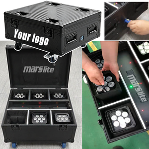 IP65 Waterproof DJ Uplight Battery <b>Wireless</b> RGBWAUV 7*20w <b>Wireless</b> Battery Disco Stage <b>Light</b> Led Par Can <b>Light</b> - Product Image 6