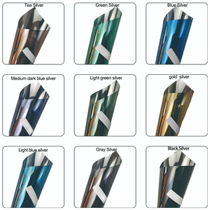 Kax <span class=keywords><strong>Film</strong></span> <span class=keywords><strong>pour</strong></span> fenêtres <span class=keywords><strong>Film</strong></span> d'isolation thermique bleu clair argent fort <span class=keywords><strong>occultant</strong></span> <span class=keywords><strong>Film</strong></span> de construction <span class=keywords><strong>pour</strong></span> fenêtres et fenêtres - Product Image 2