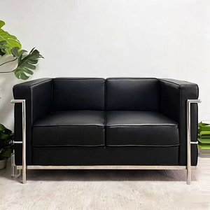 ชุดโซฟาหนังดีไซน์หรูหราสไตล์อิตาลีแบบปรับเปลี่ยนได้ พร้อมเก้าอี้พักผ่อนทันสมัย - Product Image 5