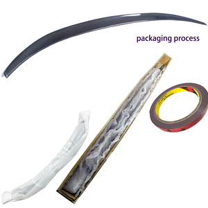 Aileron arrière en fibre de carbone style E71 pour coffre, 2007-2014 - Product Image 6