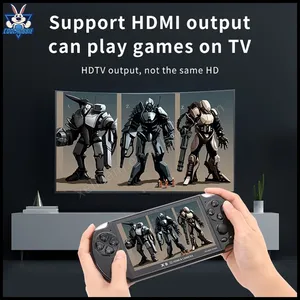 CoolRabbie Console di Gioco Portatile CRX9S da 5,1 Pollici <span class=keywords><strong>con</strong></span> Risoluzione 800x480, 20000 Giochi Integrati, Mini TV Portatile - Product Image 4