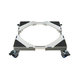 Support de <span class=keywords><strong>hauteur</strong></span> pour <span class=keywords><strong>machine</strong></span> <span class=keywords><strong>à</strong></span> <span class=keywords><strong>laver</strong></span>, support de rangement pour salle de bain, support absorbant les chocs - Product Image 5