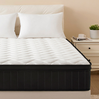 Matelas en mousse à mémoire de forme, taille personnalisée pour matelas à ressorts, personnalisation OEM des usines chinoises