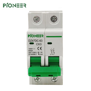 DC MCB мини-выключатель <span class=keywords><strong>6</strong></span>-63A PV выключатель CB DC 500V 1000V - Product Image 1