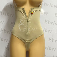 Fajas Colombianas de soutien ferme en gros pour femmes, gaine amincissante post-partum, body sculptant ventre plat et rehausseur de fesses