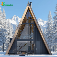 Hôtels de camping de luxe de haute qualité, structures en acier préfabriquées, design traditionnel, maisons préfabriquées écologiques portables, villas