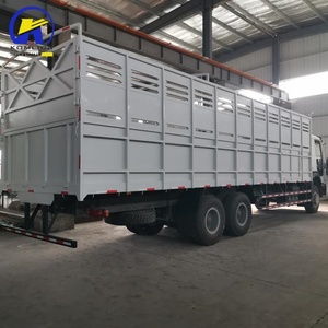 2025 tout nouveau 10 roues Transport clôture camion prix Sinotruk HOWO 6x4 boîte Cargo camions Van - Product Image 5