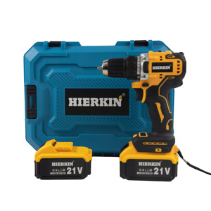 Hierkin Chất Lượng Cao Không Chổi Than Tác Động Khoan Điện Công Cụ Có Thể Sạc Lại Khoan Bộ Tuốc Nơ Vít Kit Perceuse Sans Fil Điện Khoan - Product Image 2