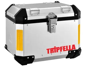 Tripfella - 40L 탑 케이스 알루미늄 오토바이 탑 박스