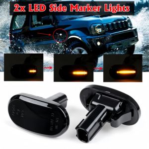 Intermitentes Laterales LED Dinámicos Lapin, 2 Piezas, para Suzuki Jimny JB64W, JB74, JB23 - Product Image 2