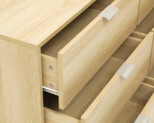 Meuble de rangement en MDF blanc moderne, commode haute et basse, coiffeuse, commode à tiroirs, vente en gros directe usine Chine - Product Image 4