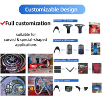 Écran LED flexible couleur pleine gamme Bestar, étanche IP65, angle de vision large de 160°, haute luminosité, écran 4K, Adobe RGB 98% pour DJ