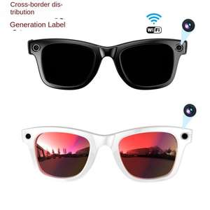 Gafas Inteligentes W610 con IA y Bluetooth, Cámara 4K HD con Luz Azul de 270 mAh, Gafas con Cámara Antivibración de 800W, Cancelación de Ruido con Micrófono Dual - Product Image 1