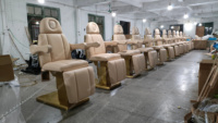 Table de massage électrique pour physiothérapie, 3 moteurs, professionnelle, pour esthéticiennes, lit facial, spa, épilation, réglable, lit de beauté pour cils