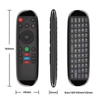 M6 Rechargeable 2.4G Air Mouse Télécommande Universelle Voix Mini Clavier Télécommande pour Android TV Box