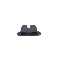 Nouvelle couverture de serrure de coffre LingTe pour Tesla Model 3/Y OE 158454400B ABS/caoutchouc anti-rouille réduction du bruit