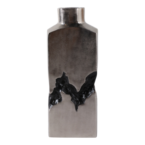 Vaso in Metallo Intagliato, Vaso Decorativo Moderno per Soggiorno, Camera da Letto, Elegante Vaso per Fiori - Product Image 1