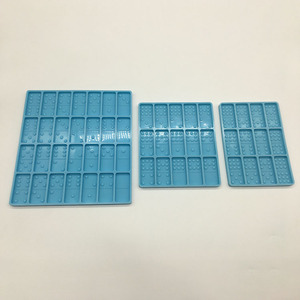 Molde de Resina de Silicona para Dominó Early Riser Juego Completo (5 Piezas) Herramientas para Tartas Directo de Fábrica Excelente para Hornear Dominós - Product Image 5