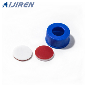 Laboratuvar cam flakon mühür 8-425 vida polipropilen kapatma kapağı PTFE silikon kauçuk 8mm ön yarık <span class=keywords><strong>Septum</strong></span> - Product Image 4