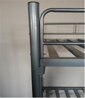 Mobilier de chambre à coucher lit superposé en duvet lit double détachable en métal très résistant lit superposé en métal au prix d'usine