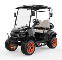 Voiturette de golf de luxe 2 places pour transport en resort, excursions panoramiques, visites touristiques en sites touristiques et accueil privé d'hôtes en hôtels de luxe