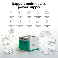 Générateur d'énergie Meco pour la maison, Predator 300W, batteries lithium-ion 1004Wh, onduleur à onde sinusoïdale pure avec contrôleur MPPT