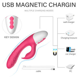 En çok satan su geçirmez kadın G Spot tavşan vibratör klitoris yapay penis seks oyuncakları için Optimal zevk - Product Image 6