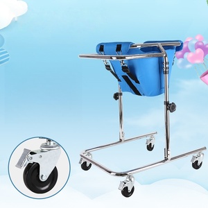 Deambulatore per Bambini Emiplegici in Lega di Alluminio Rinforzata, Pieghevole in un Secondo, Facile da Usare, Leggero - Product Image 1