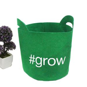 Sacs de culture écologiques en tissu noir de haute qualité, géotextile, non tissé, 10 gallons, pour la maison et le jardin - Product Image 1