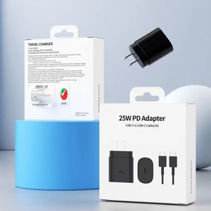 Adaptateur Type-C Charge rapide PD 25W Prise USB C Adaptateur secteur Super rapide Chargeur Type C pour <span class=keywords><strong>Samsung</strong></span> S24 S23 Ultra <span class=keywords><strong>TA800</strong></span> TA845 - Product Image 1