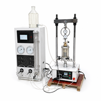 Soil Triaxial Testing Machine 10KN Semi Automatic Strain Controlled Geotechnical Triaxial Test Apparatus