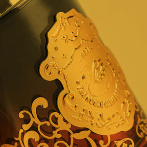 ملصق علامة تجارية ثلاثية الأبعاد بنمط جديد ملصق عطر معدني منقوش لزجاجة العطر - Product Image 1