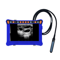 Appareil d'échographie pour la graisse dorsale des porcs LHWV10III, utilisation à la ferme, prix bas, étanche, portable, appareil d'échographie vétérinaire