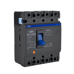 เบรกเกอร์วงจรแบบหล่อขึ้นรูป TOMZN <span class=keywords><strong>Night</strong></span> Light AC400V 50/60Hz 100A 125A 150A 160A 200A 250A MCCB แบบสามเฟสสี่สาย - Product Image 2