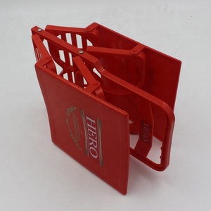 Hy 2023 thiết kế mới nóng bán biểu tượng tùy chỉnh xách tay ráp nhựa bia giỏ 4 gói chai bia chủ tàu sân bay - Product Image 3