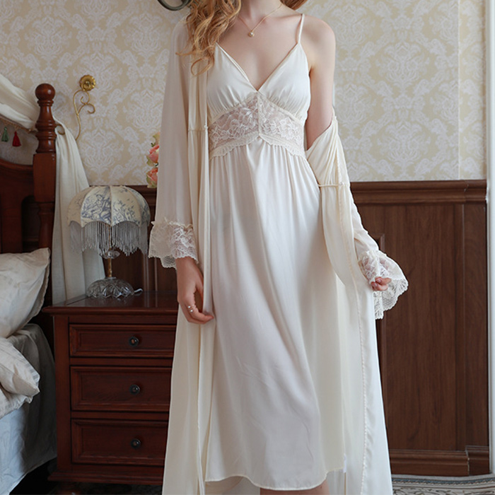 Dress Long Flowing Nightgowns Shadowline® Petals Flutter Sleeve
