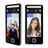 Timy TM-AI07F TCP/IP/WiFi, Control de Acceso en la Nube, Máquina de Asistencia Biométrica Multifuncional sin Contacto, Pantalla LCD de 5 Pulgadas, Huella Dactilar