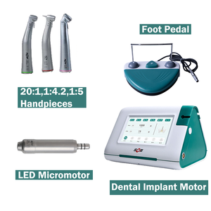 Sanxi Tandheelkundige Implantaat Chirurgische Motor LED Touchscreen Borstelloze E-Type Micromotor Micromotor Tandheelkundig Laboratorium Freesjes - Product Image 1