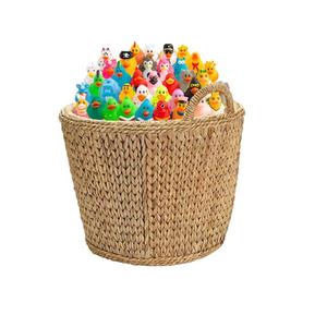Vente en gros de jouets de bain de luxe écologiques de 2 pouces, canards en caoutchouc personnalisés avec logo de marque, canards flottants sur mesure, logo personnalisé - Product Image 5
