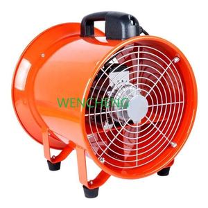 Ventilateur à flux axial électrique portable avec tuyau de conduit flexible de 5M <span class=keywords><strong>Extracteur</strong></span> de fumée à faible bruit Lames en fonte OEM/ODM personnalisables - Product Image 5