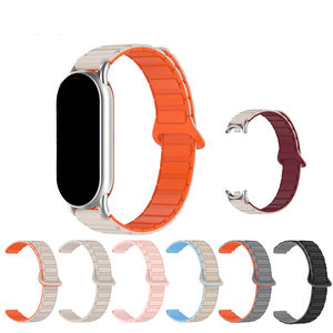 Nouveau bracelet magnétique en silicone pour montre connectée Xiaomi <span class=keywords><strong>Mi</strong></span> <span class=keywords><strong>Band</strong></span> 10 9 <span class=keywords><strong>8</strong></span> NFC 12mm - Product Image 1