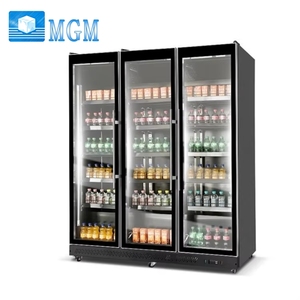 Vitrine Réfrigérée Verticale pour Boissons Fraîches avec Porte Vitrée – Réfrigérateur Commercial pour Supermarché – Offre Spéciale - Product Image 1
